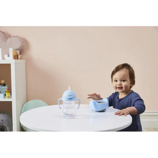 Bidon ze słomką 240 ml, Gelato Pistachio, b.box