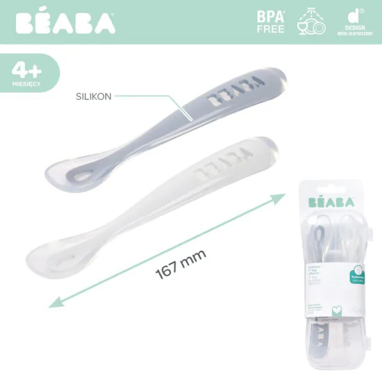 BEABA Zestaw 2 łyżeczek...